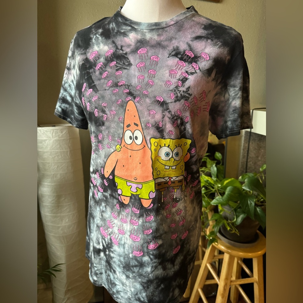 Nickelodeon SpongeBob & Patrick Tie-dye Tee